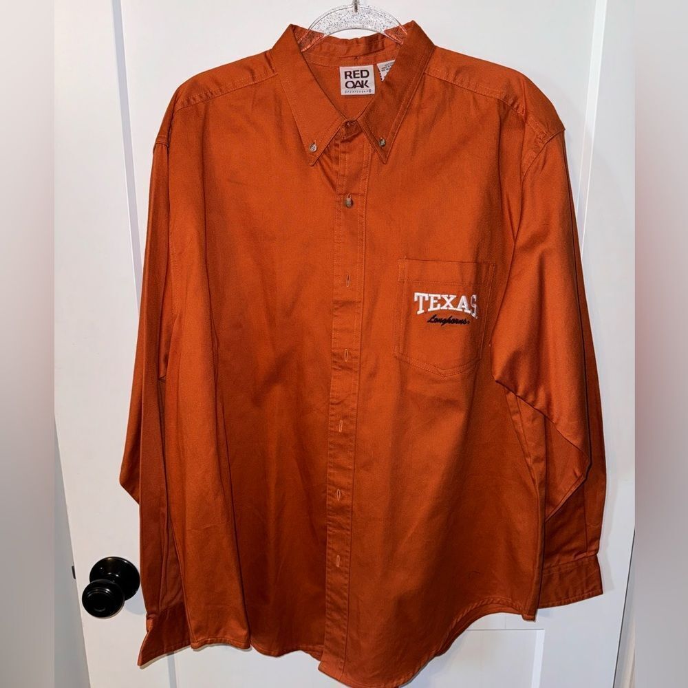 RED OAK BRAND MENS TEXAS LONGHORN SHIRT